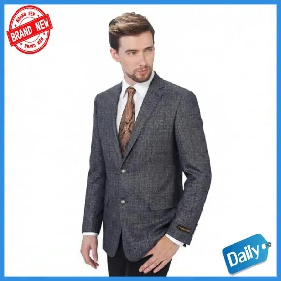 Classic Fit Stretch Blazer for Business & Formal Wear